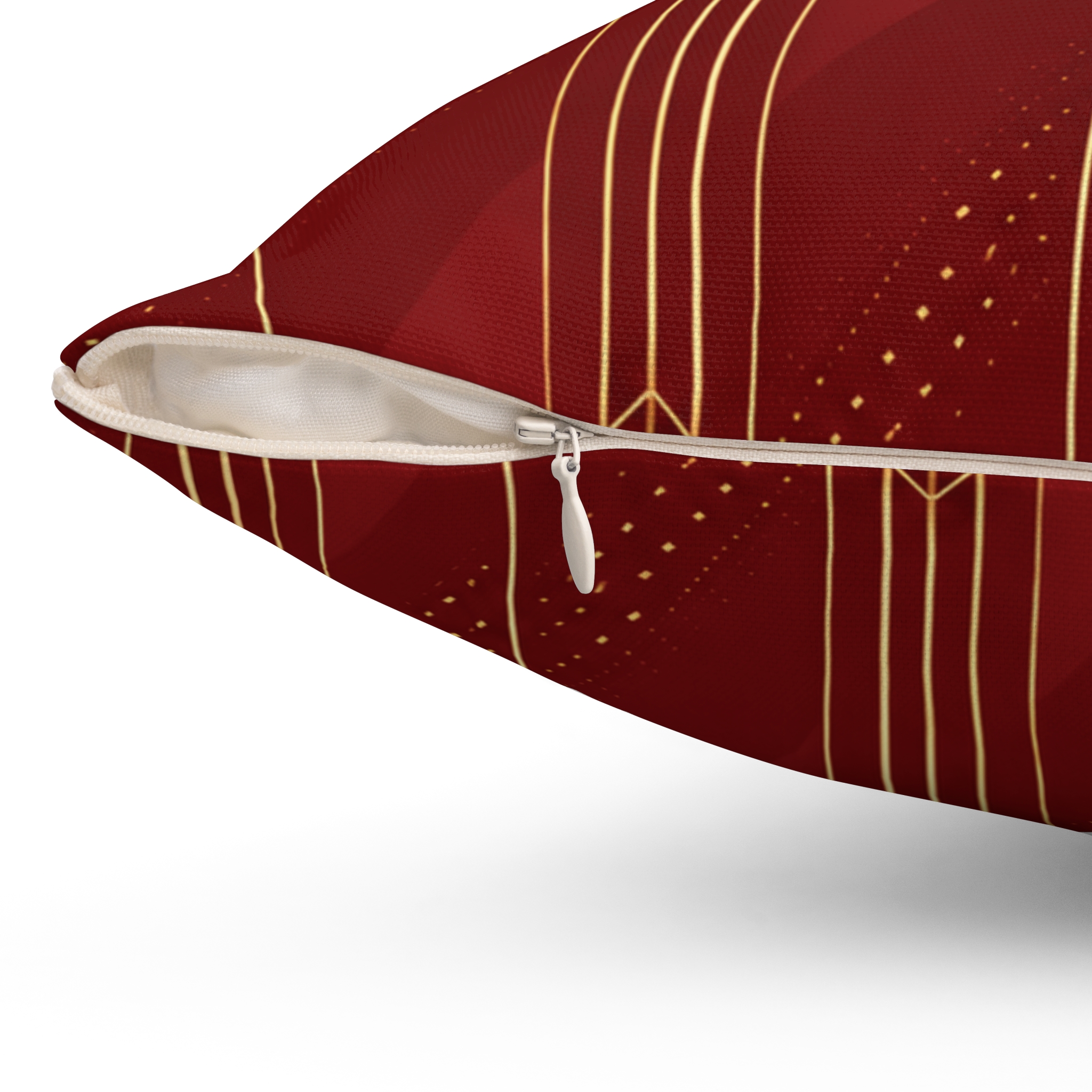 Endeavour Throw Pillow (in Red) - Image 12