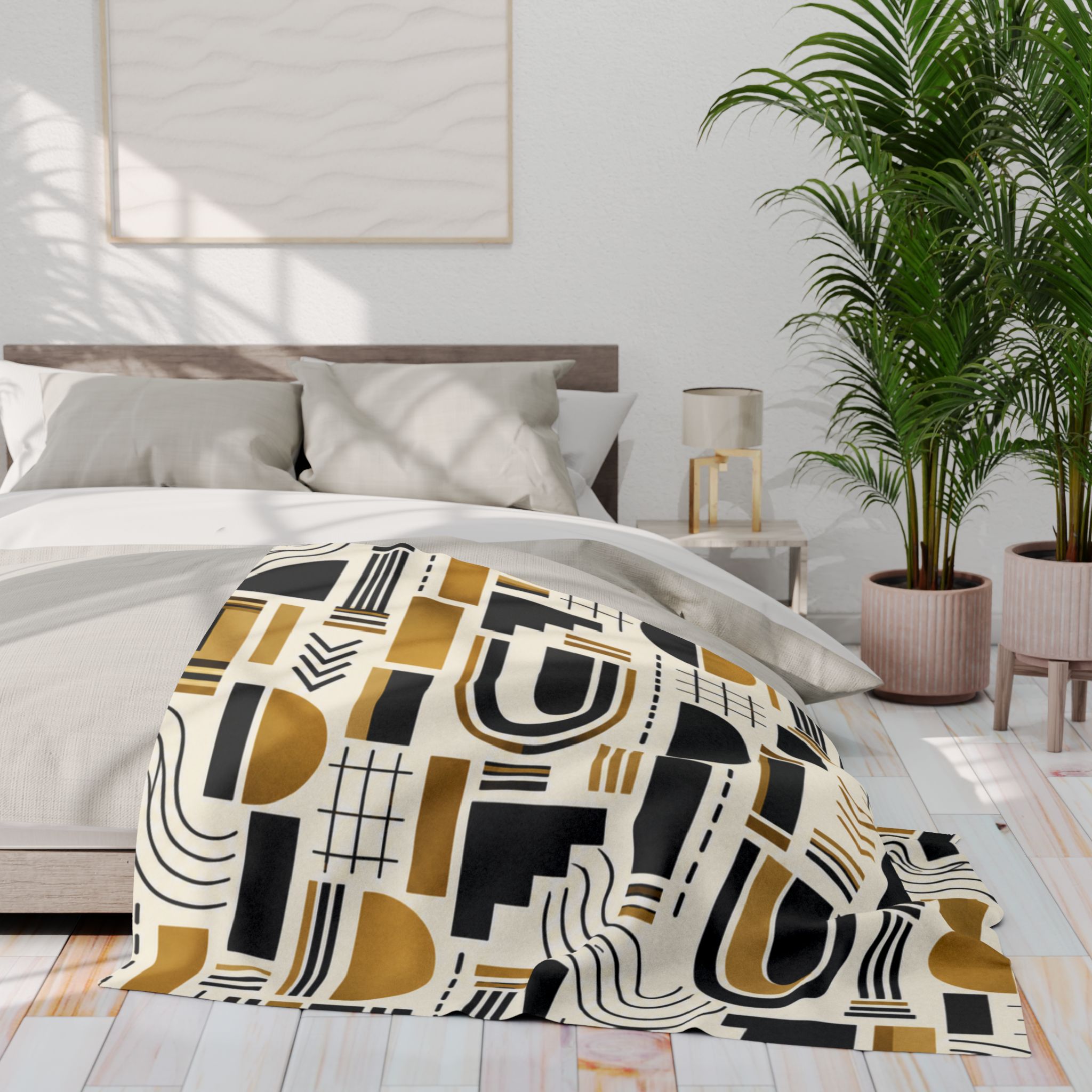 Portico Arctic Fleece Blanket (No. 05) - Image 6