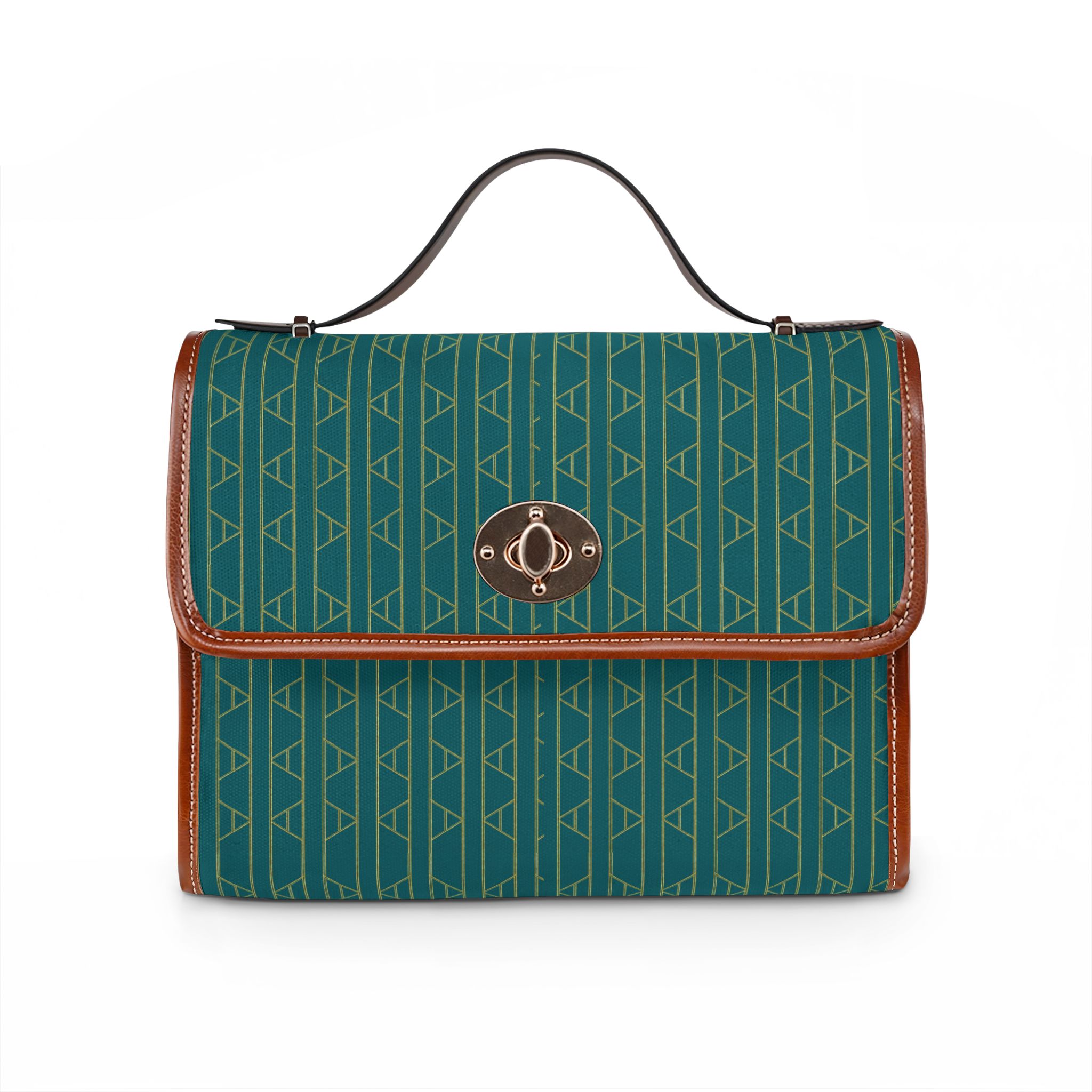 Kingston Canvas Bag (in Teal)
