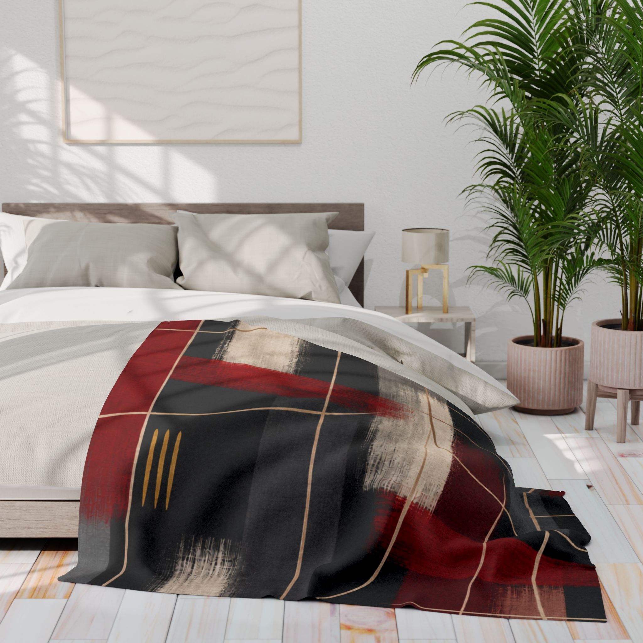 Cantonments Arctic Fleece Blanket (No. 01) - Image 6