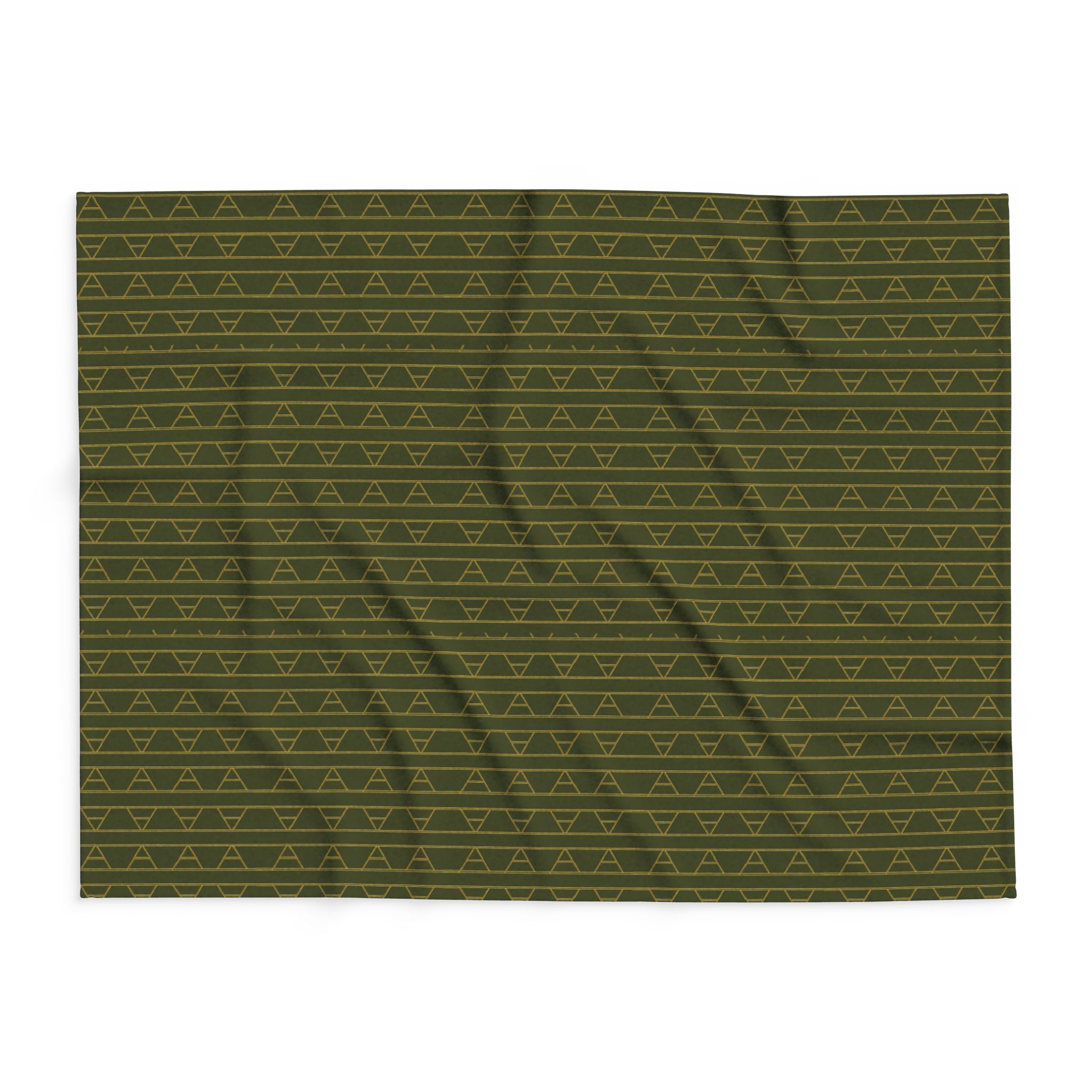 Kingston Arctic Fleece Blanket (in Olive) - Image 3