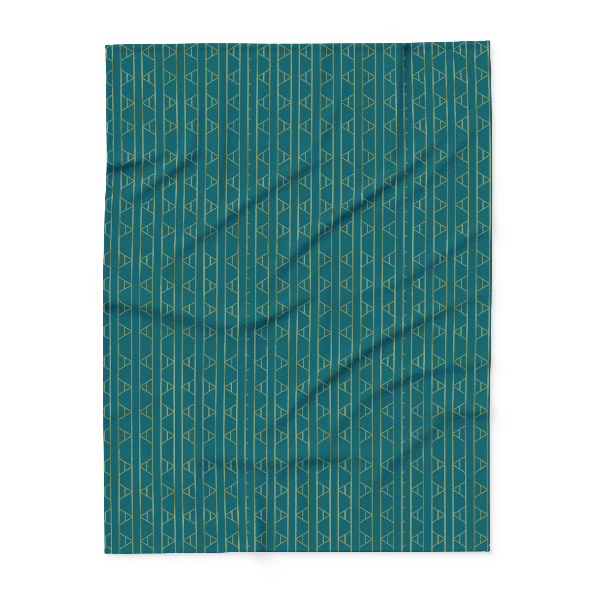 Kingston Arctic Fleece Blanket (in Teal) - Image 2