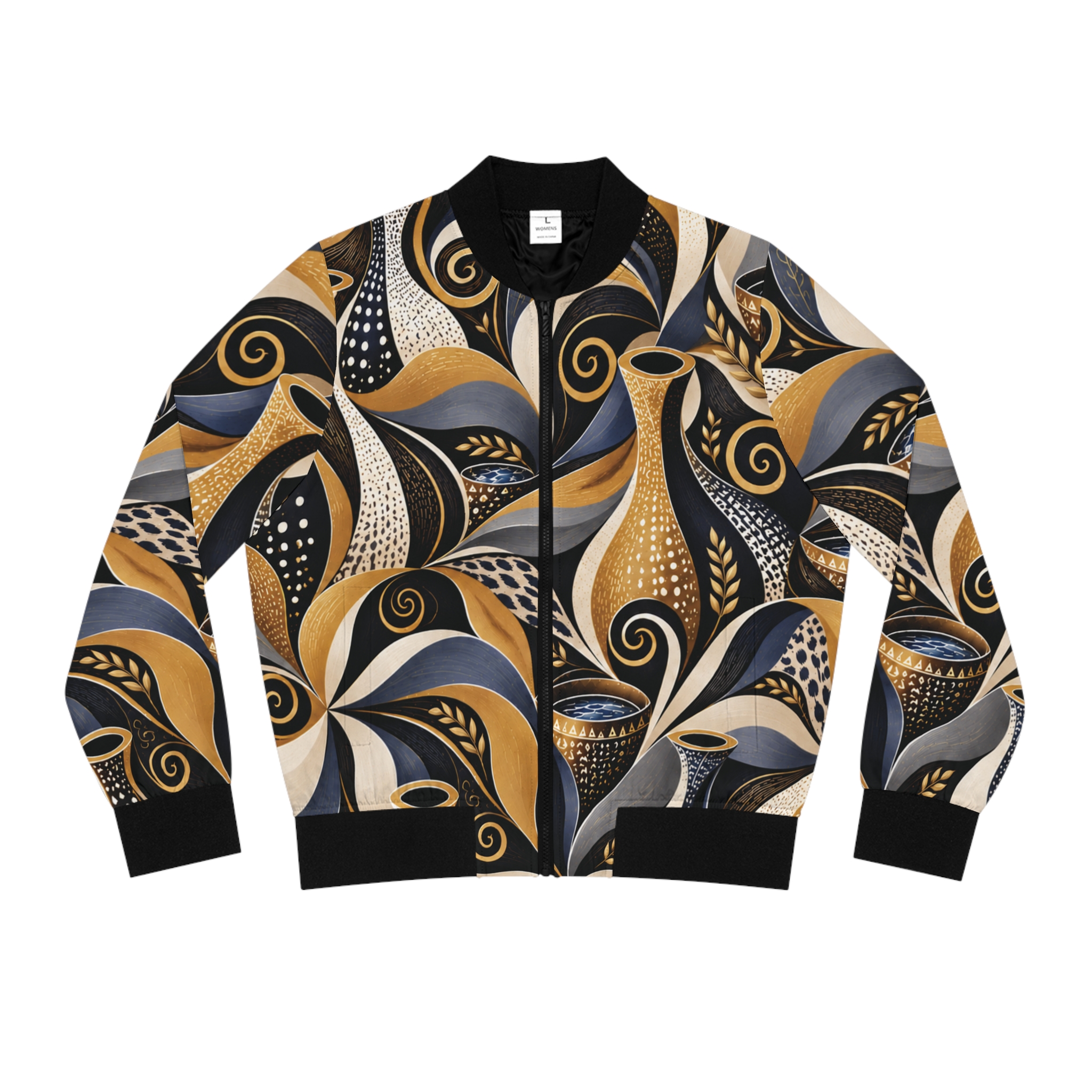 Crescendo Women's Bomber Jacket (No. 02)