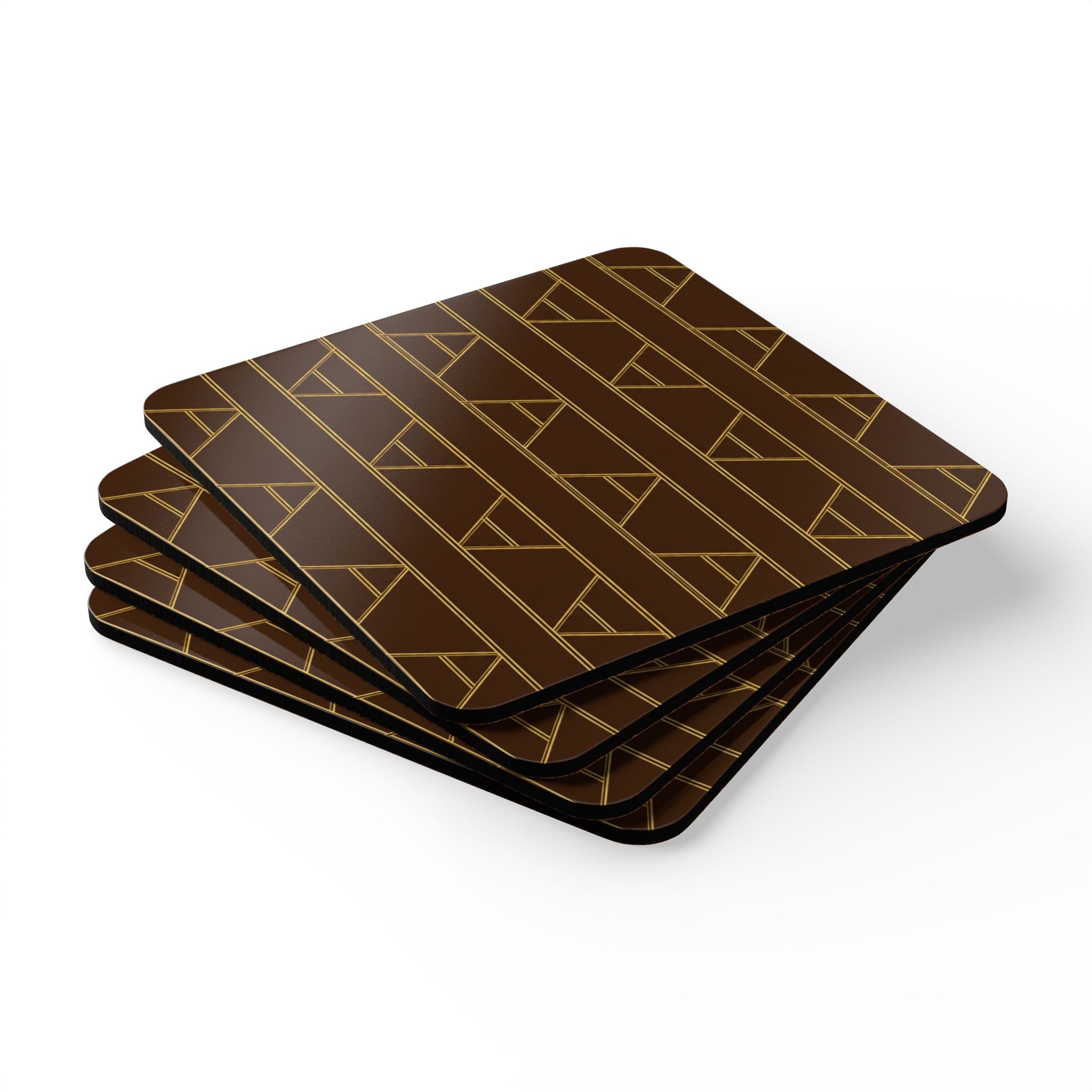 Kingston Coaster Set (in Brown) - Image 2