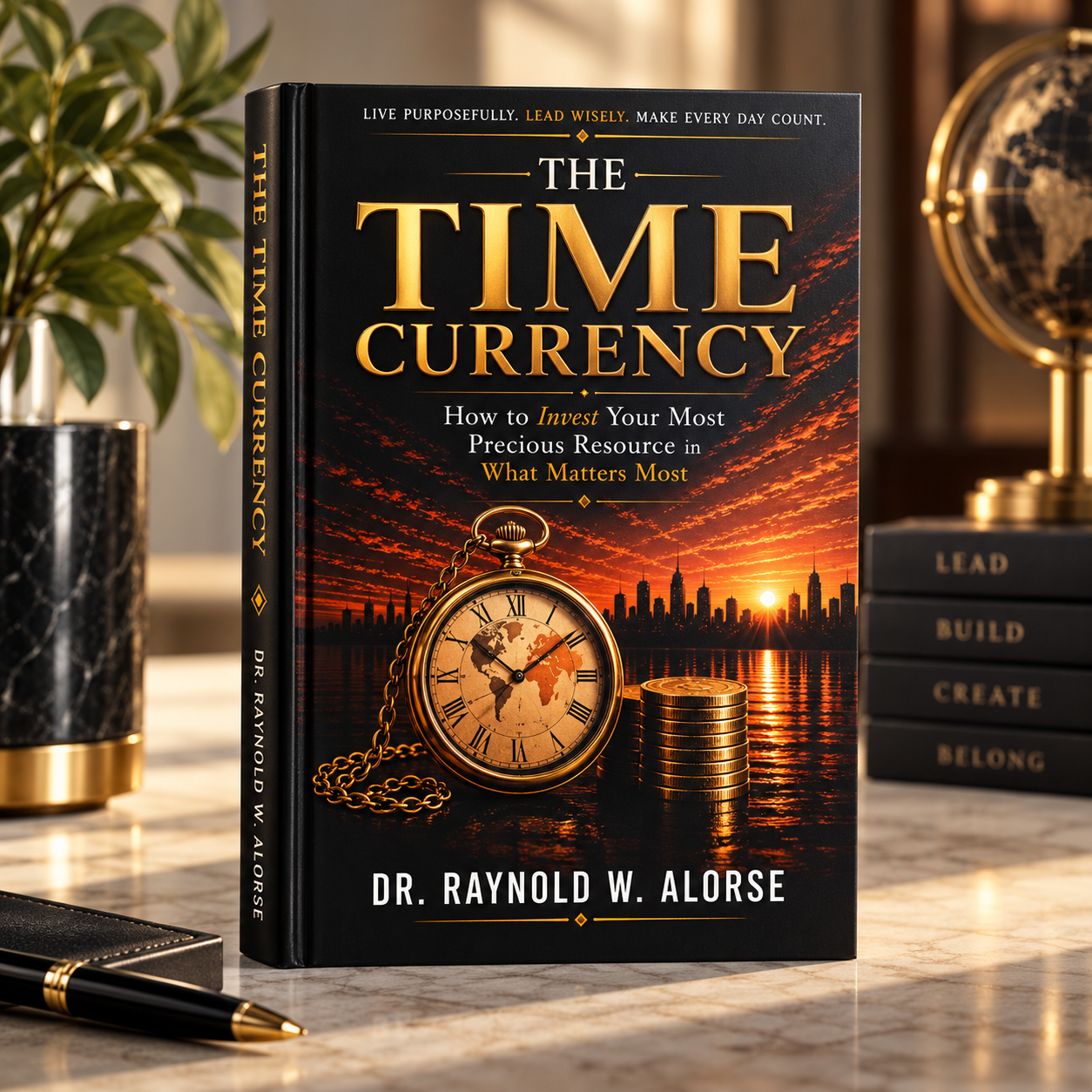 The Time Currency — Signed & Inscribed First Edition - Image 2
