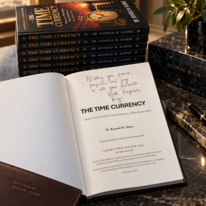 The Time Currency — Signed & Inscribed First Edition